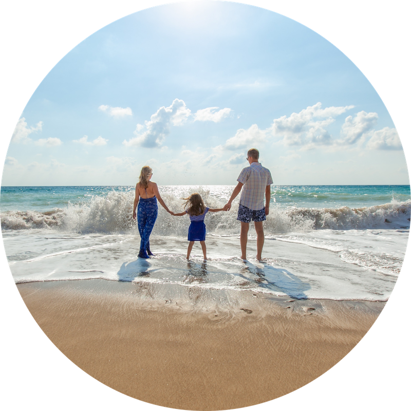 Family with ACA health coverage